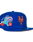 New Era New York Mets "State Patch" 59Fifty Fitted - Blue/Orange