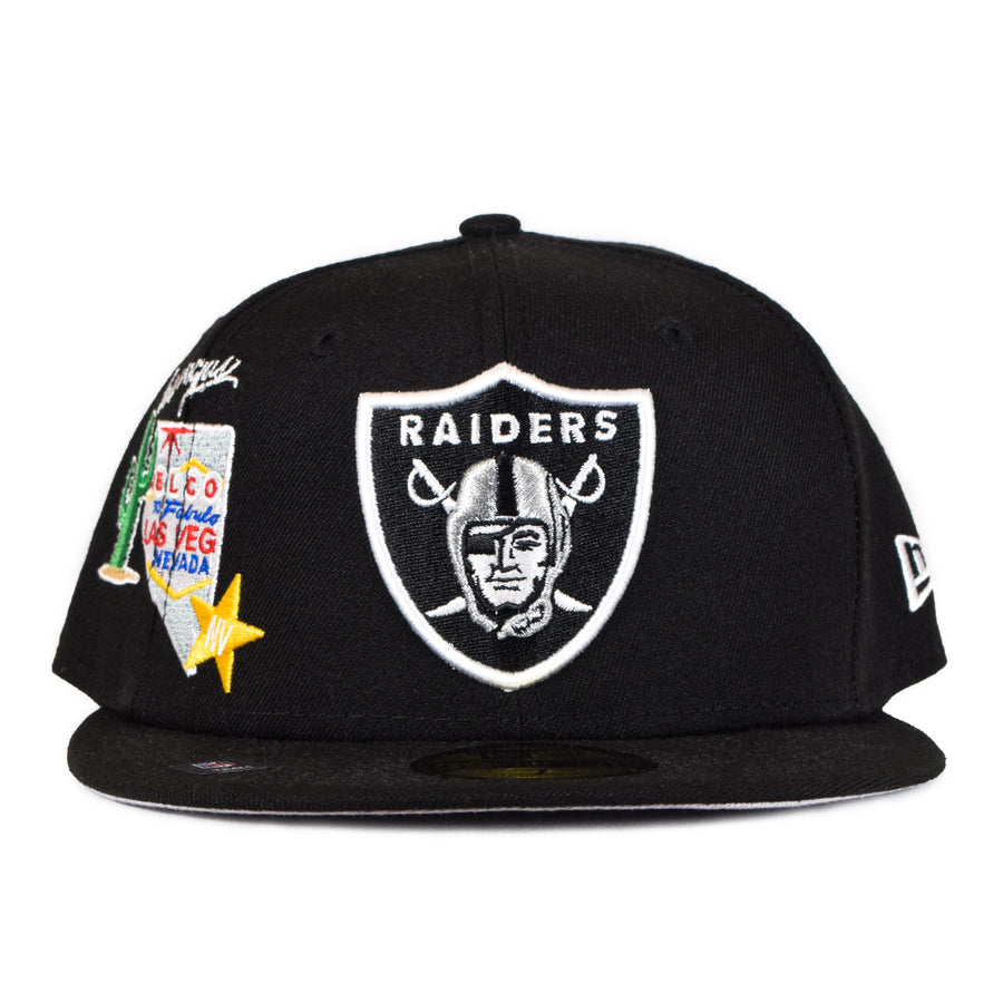 New Era Las Vegas Raiders "State Patch" 59Fifty Fitted - Black