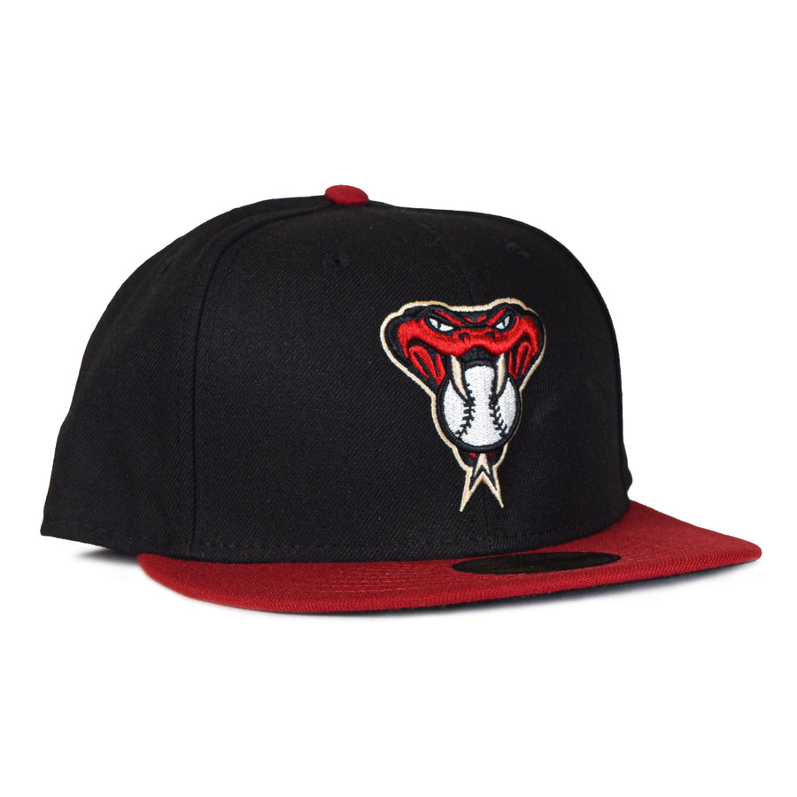 New Era Arizona Diamondbacks Fitted (Red Snake) - Black