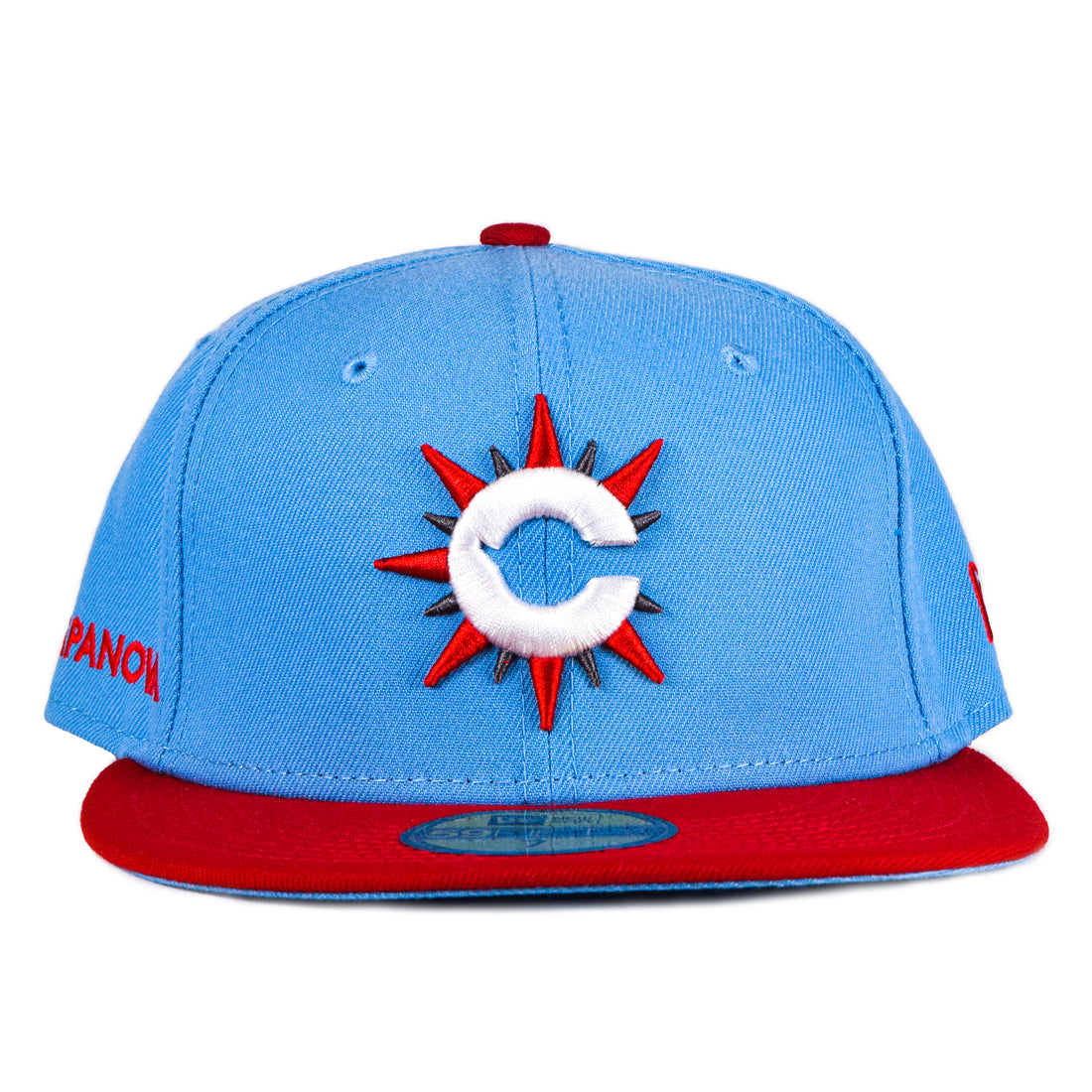 New Era CAPANOVA "C" 59Fifty Fitted - Light Blue/Red/White