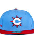 New Era CAPANOVA "C" 59Fifty Fitted - Light Blue/Red/White