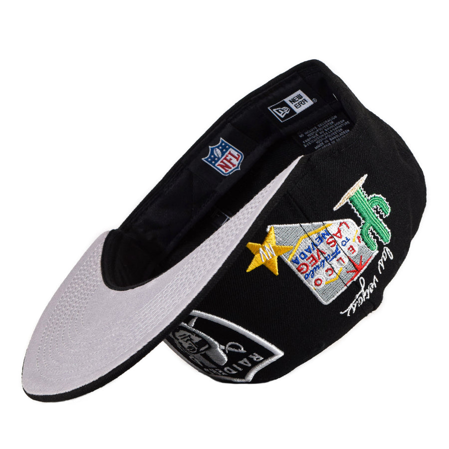 New Era Las Vegas Raiders "State Patch" 59Fifty Fitted - Black
