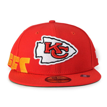 New Era Kansas City Chiefs "Side Split" 59Fifty Fitted - Red