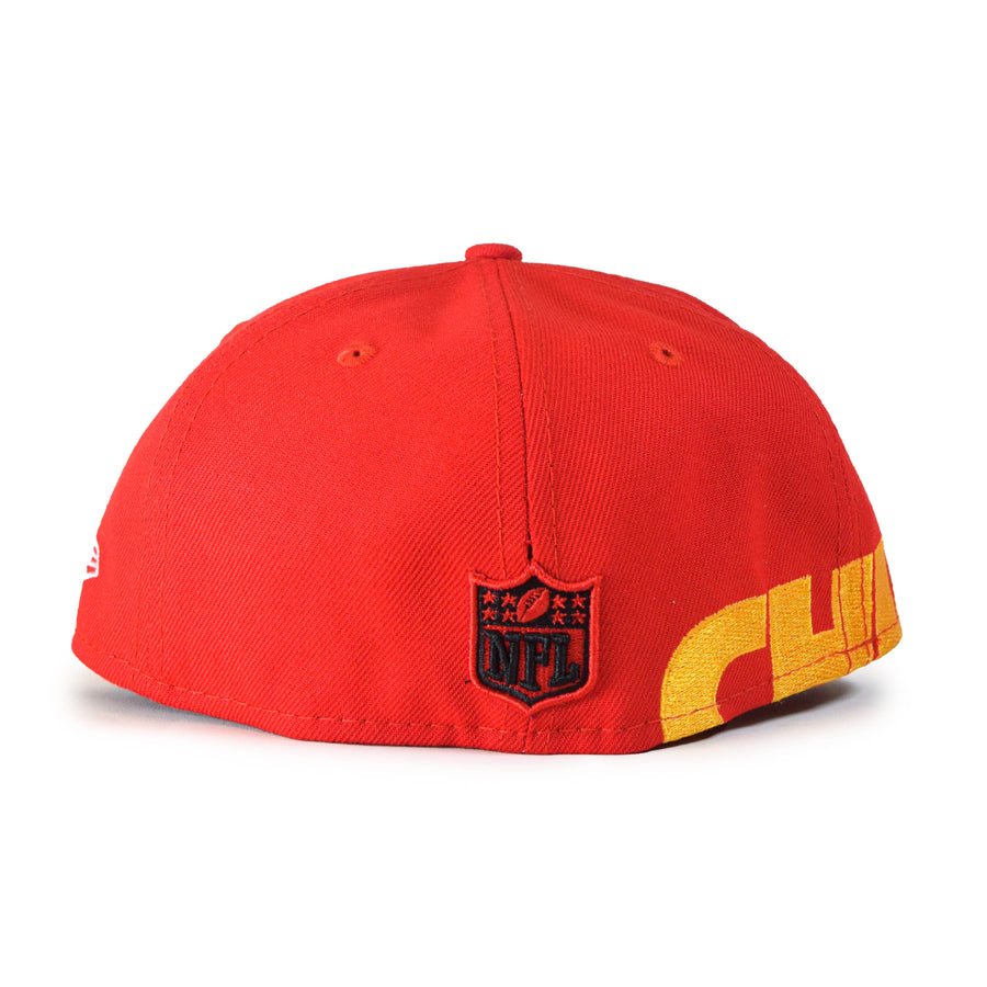New Era Kansas City Chiefs "Side Split" 59Fifty Fitted - Red