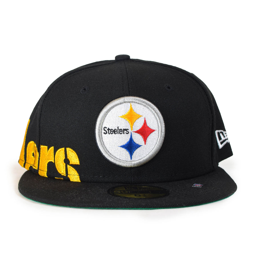New Era Pittsburgh Steelers "Side Split" 59Fifty Fitted - Black