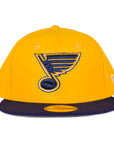 New Era St. Louis Blues 2Tone 59Fifty Fitted - Yellow/Blue