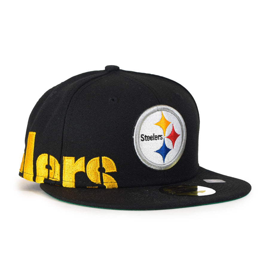New Era Pittsburgh Steelers "Side Split" 59Fifty Fitted - Black