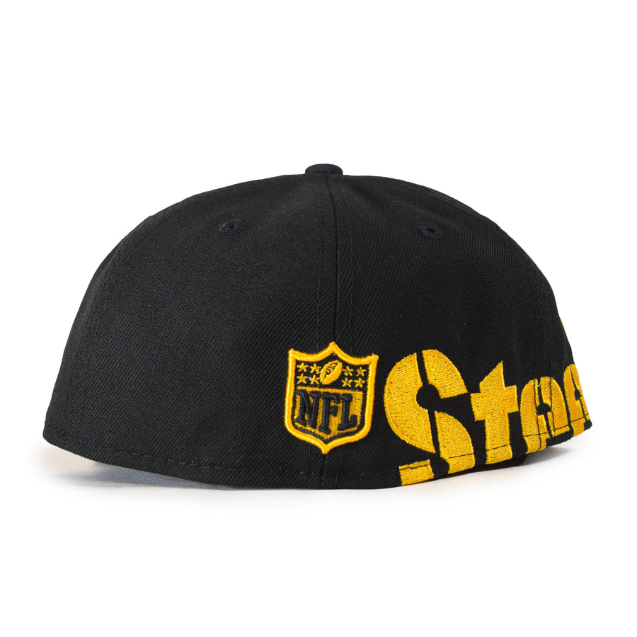 New Era Pittsburgh Steelers "Side Split" 59Fifty Fitted - Black