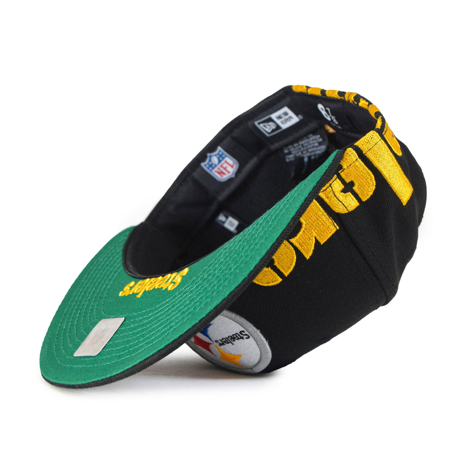 New Era Pittsburgh Steelers "Side Split" 59Fifty Fitted - Black