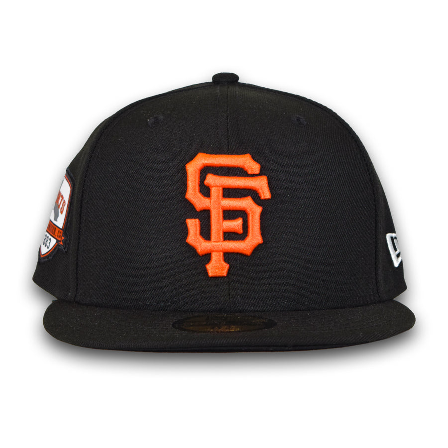New Era San Francisco Giants 59 Fifty Fitted- Black w City Side Patch