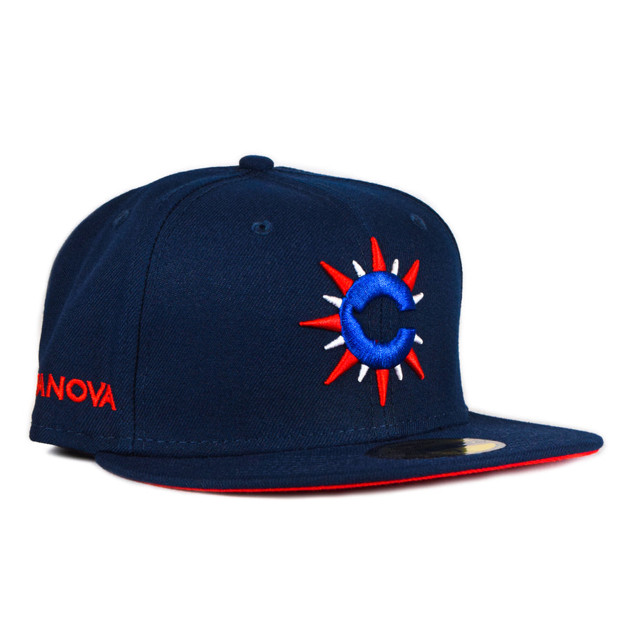 New Era CAPANOVA "C" 59Fifty Fitted - Navy/Red/White