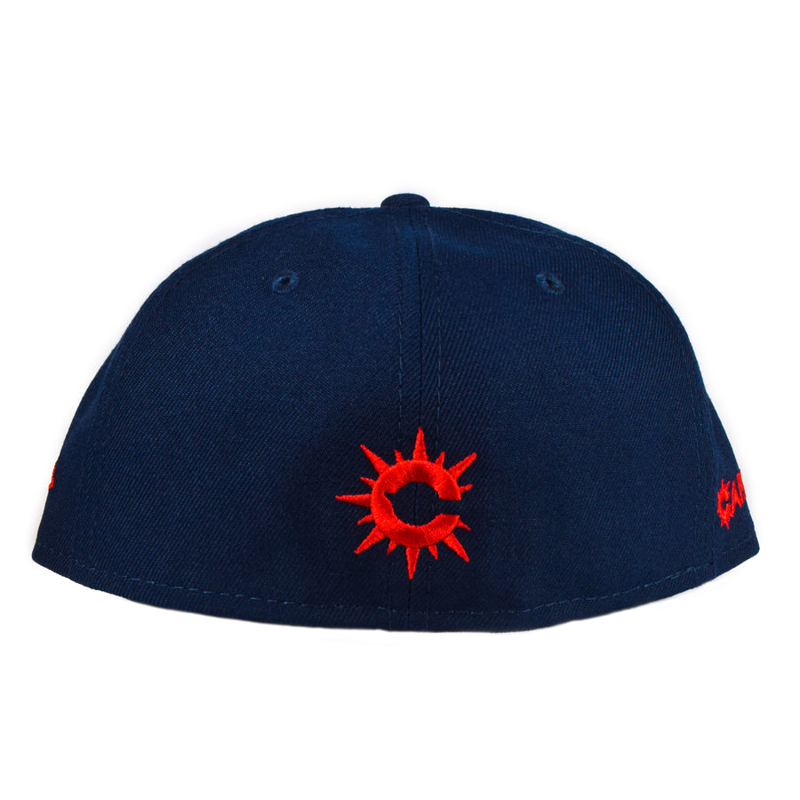New Era CAPANOVA "C" 59Fifty Fitted - Navy/Red/White