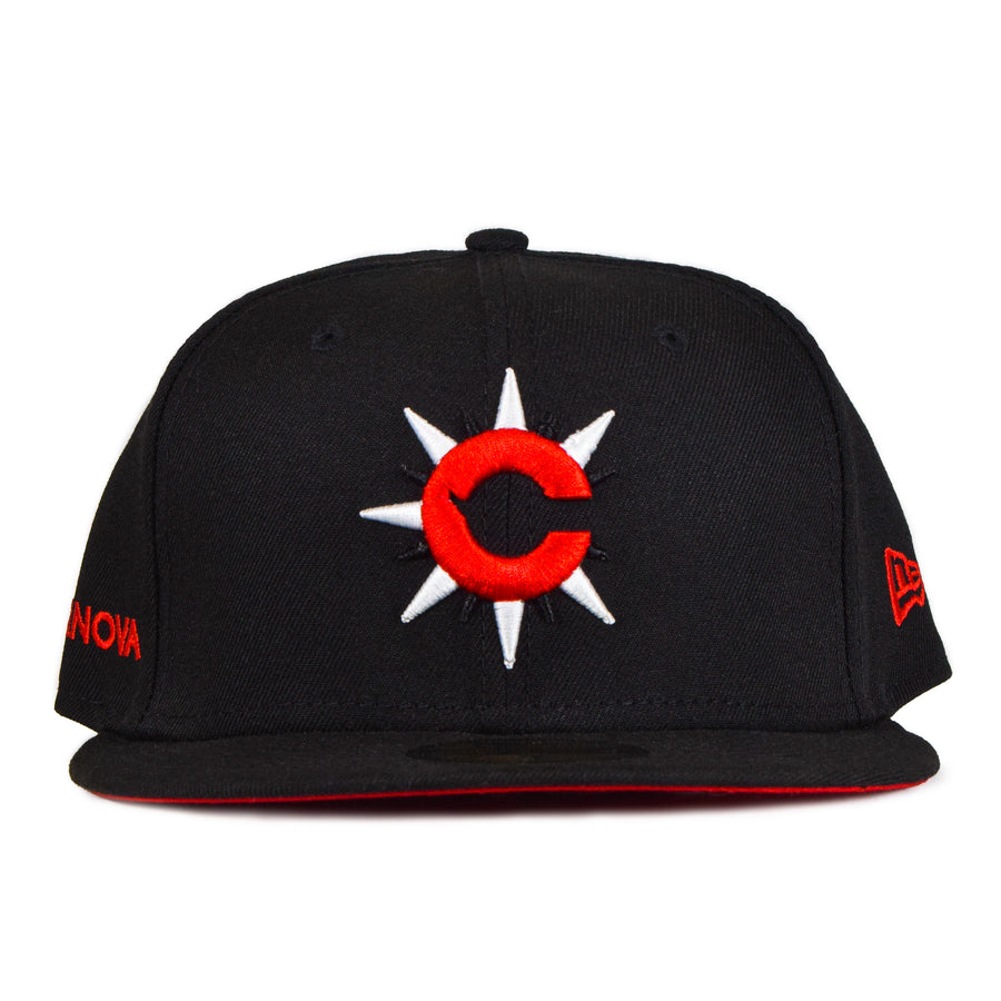 New Era Capanova Capsule 59FIFTY Fitted - Black / Red