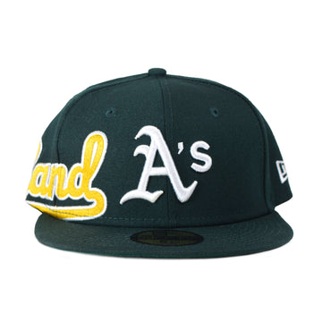 New Era Oakland A's "Side Split" 59Fifty Fitted - Green