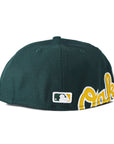 New Era Oakland A's "Side Split" 59Fifty Fitted - Green