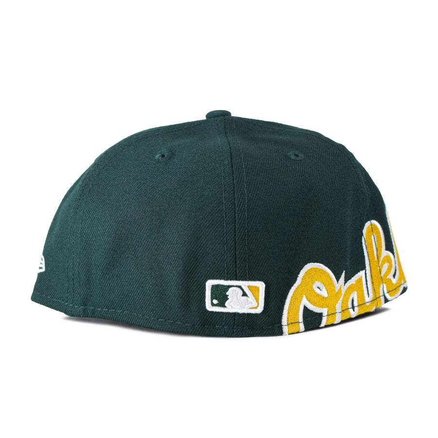 New Era Oakland A's "Side Split" 59Fifty Fitted - Green