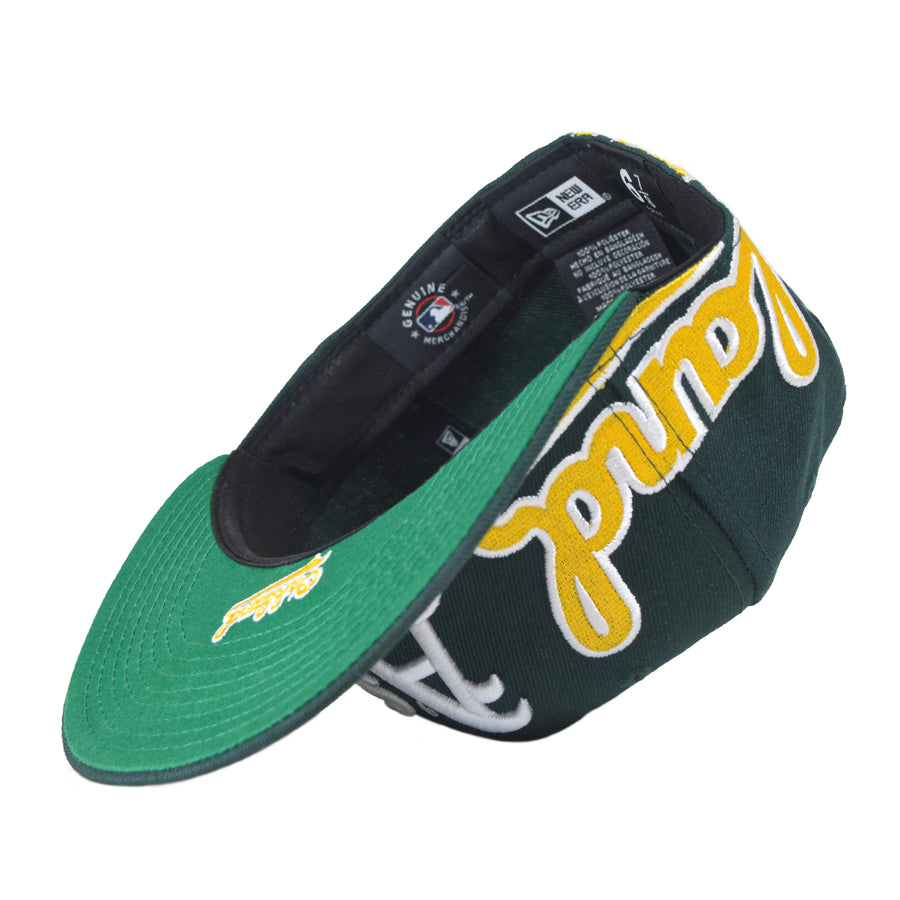 New Era Oakland A's "Side Split" 59Fifty Fitted - Green