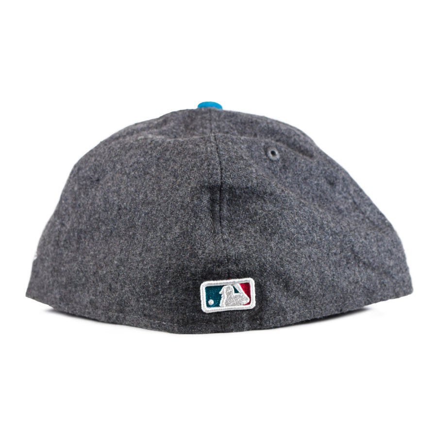 New Era Cincinnati Reds 2Tone 59Fifty Fitted - Wool Grey/Pink