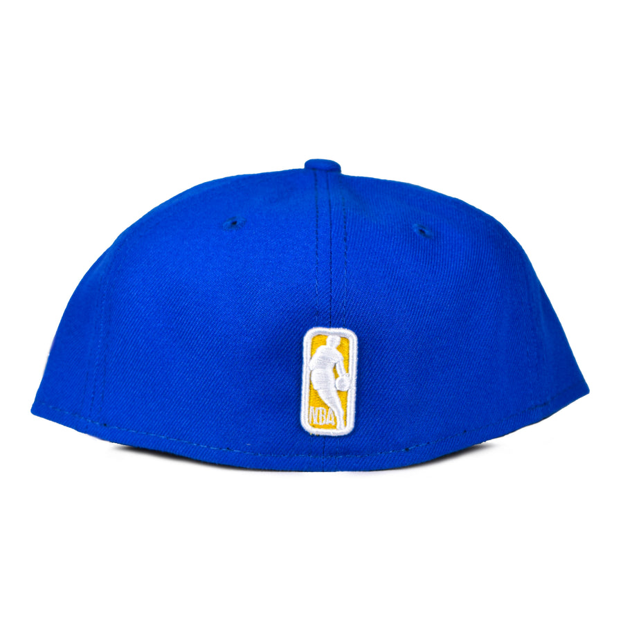 New Era Golden State Warriors "State Patch" 59Fifty Fitted - Blue