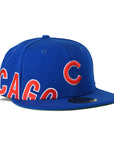 New Era Chicago Cubs "Side Split" 59Fifty Fitted - Royal Blue