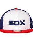 New Era Chicago White Sox 3Tone 59Fifty Fitted - Dark Navy/White/Red