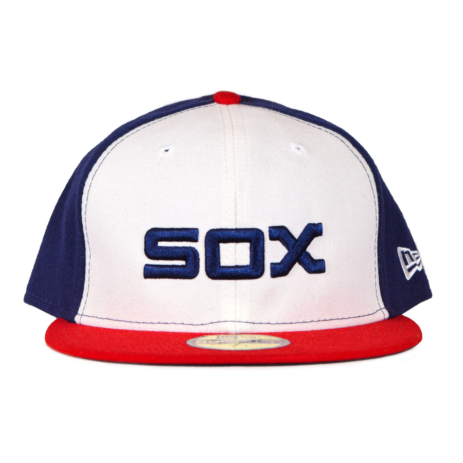 New Era Chicago White Sox 3Tone 59Fifty Fitted - Dark Navy/White/Red