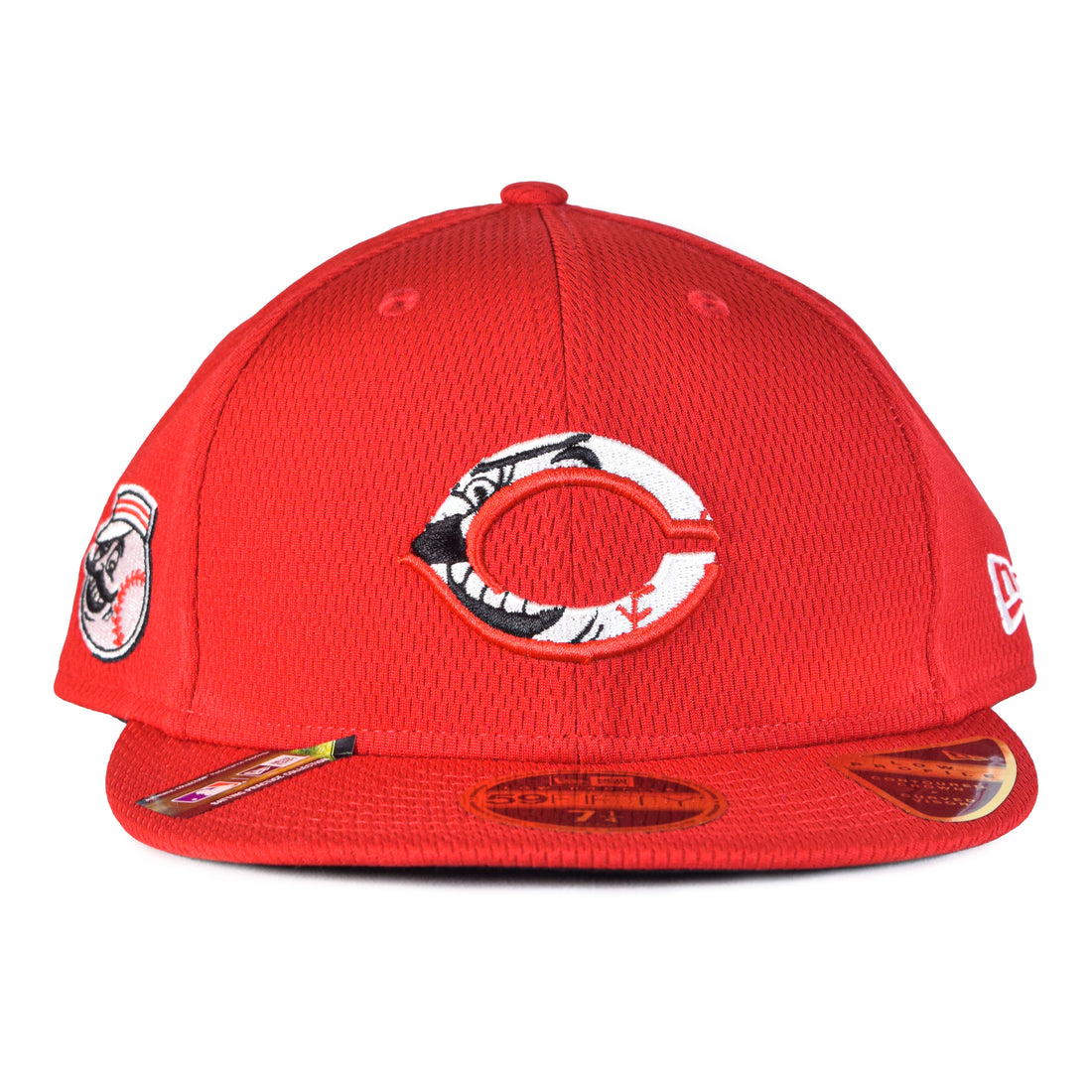 New Era Cincinnati Reds 59Fifty Mesh Fitted Low Profile - Red