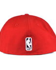 New Era Toronto Raptors 2Tone 59Fifty Fitted - Red/Purple w Patch