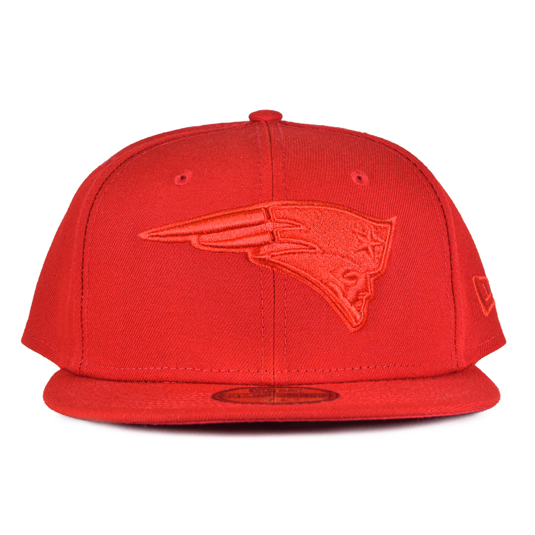 New Era New England Patriots 59Fifty Fitted - All red