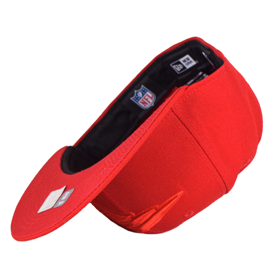 New Era New England Patriots 59Fifty Fitted - All red