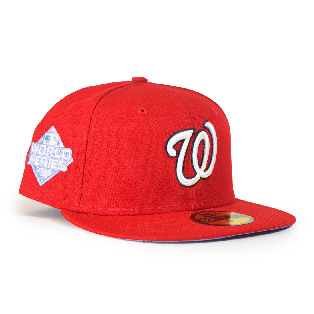 New Era Washington Nationals "Pop Sweat" 59Fifty Fitted - Red