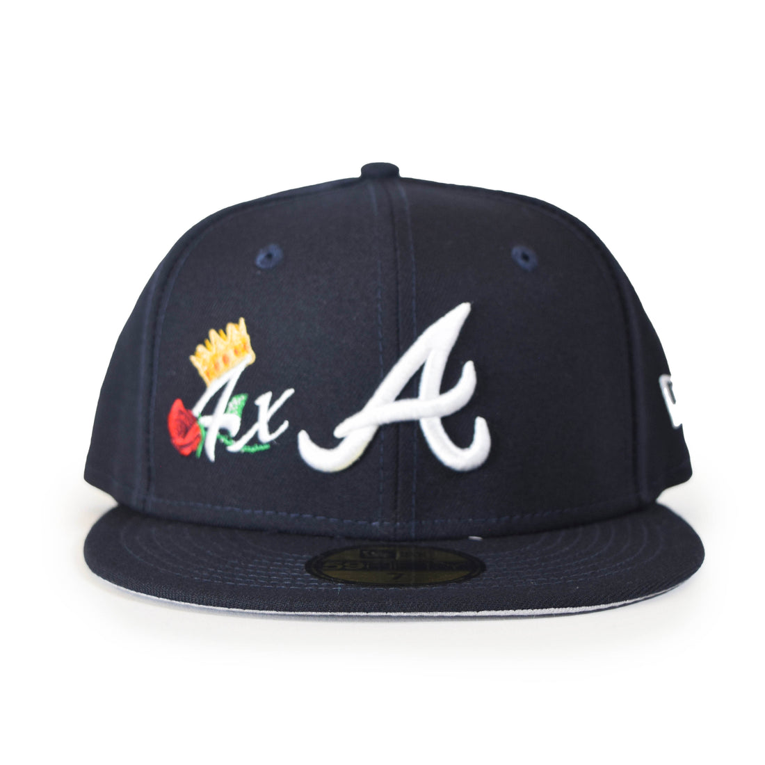 New Era Atlanta Braves "Crown Champs" 59Fifty Fitted - Navy