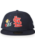 New Era St. Louis Cardinals "Crown Champs" 59Fifty Fitted- Navy