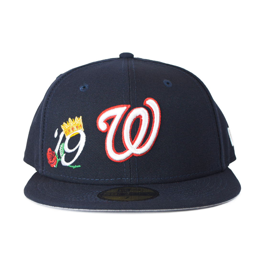 New Era Washington Nationals "Crown Champs" 59Fifty Fitted - Navy