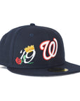 New Era Washington Nationals "Crown Champs" 59Fifty Fitted - Navy
