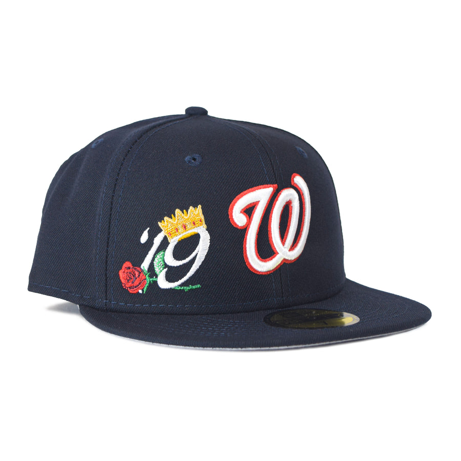 New Era Washington Nationals "Crown Champs" 59Fifty Fitted - Navy