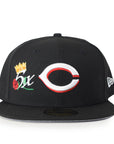 New Era Cincinnati Reds "Crown Champs" 59Fifty Fitted - Black