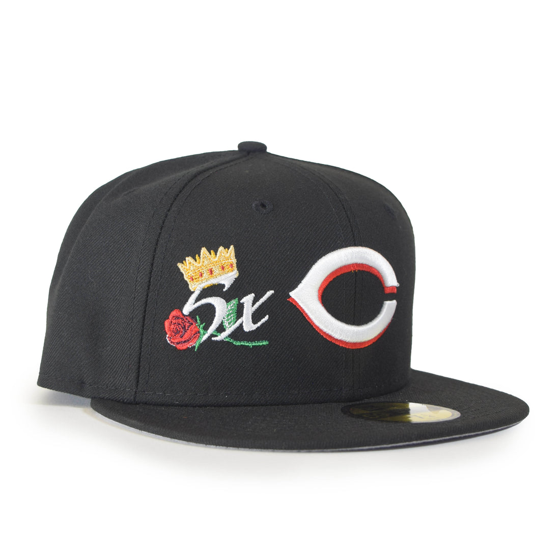 New Era Cincinnati Reds "Crown Champs" 59Fifty Fitted - Black