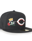 New Era Cincinnati Reds "Crown Champs" 59Fifty Fitted - Black