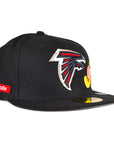 New Era Atlanta Falcons Peach Patch 59Fifty Fitted - Black