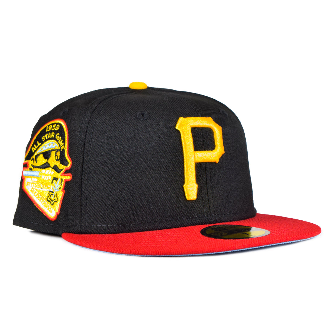 New Era Pittsburgh Pirates 59Fifty 2Tone Fitted - Black/Red