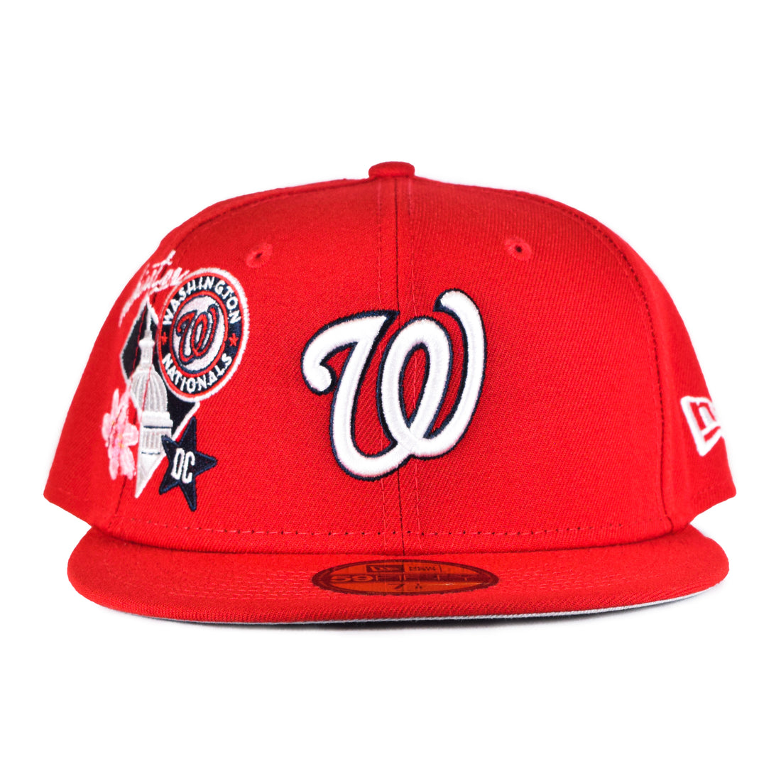 New Era Washington Nationals "State Patch" 59Fifty Fitted - Red