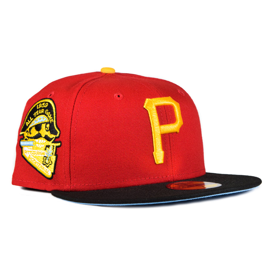 New Era Pittsburgh Pirates 59Fifty 2Tone Fitted - Red/Black - Pirate Gang