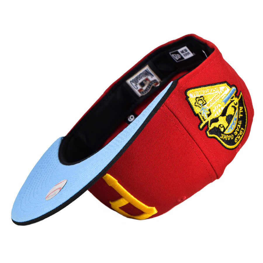 New Era Pittsburgh Pirates 59Fifty 2Tone Fitted - Red/Black - Pirate Gang