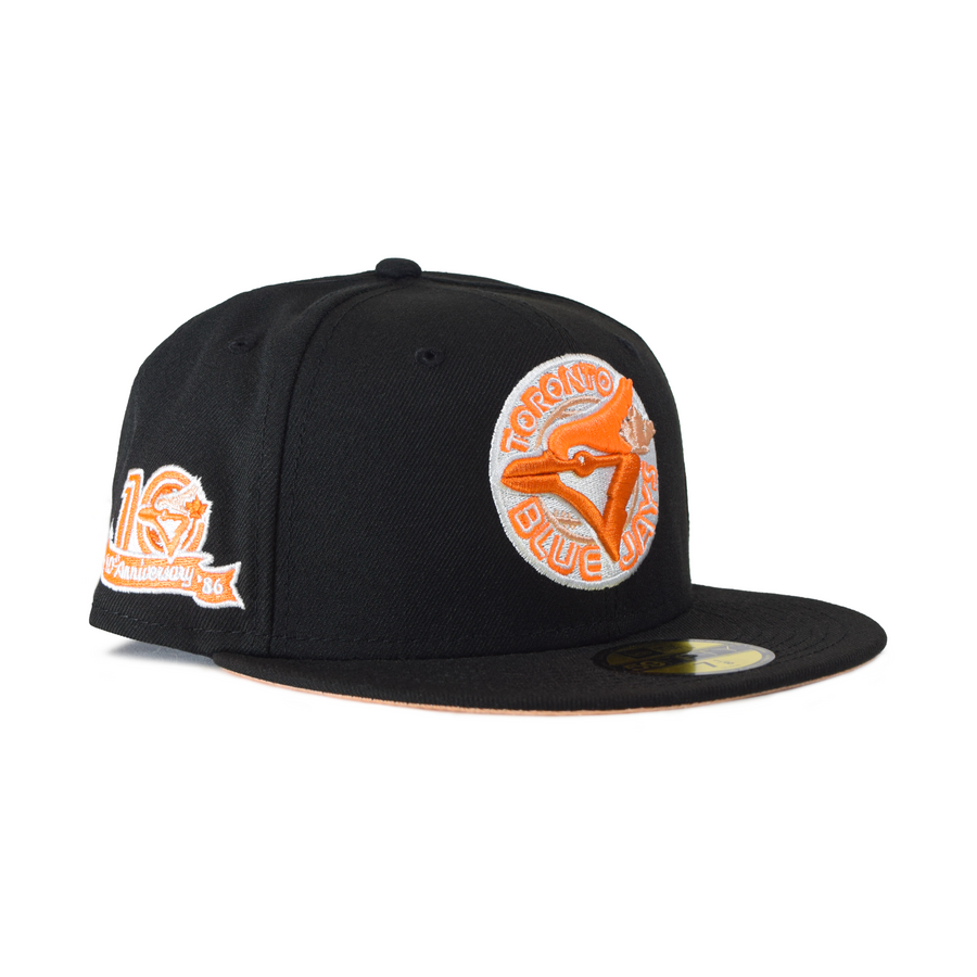 Cappello New Era 59Fifty Toronto Blue Jays, Monocamo Navy-Light Royal, Taglia Aderente Uomo, Nuovo - Foto 2
