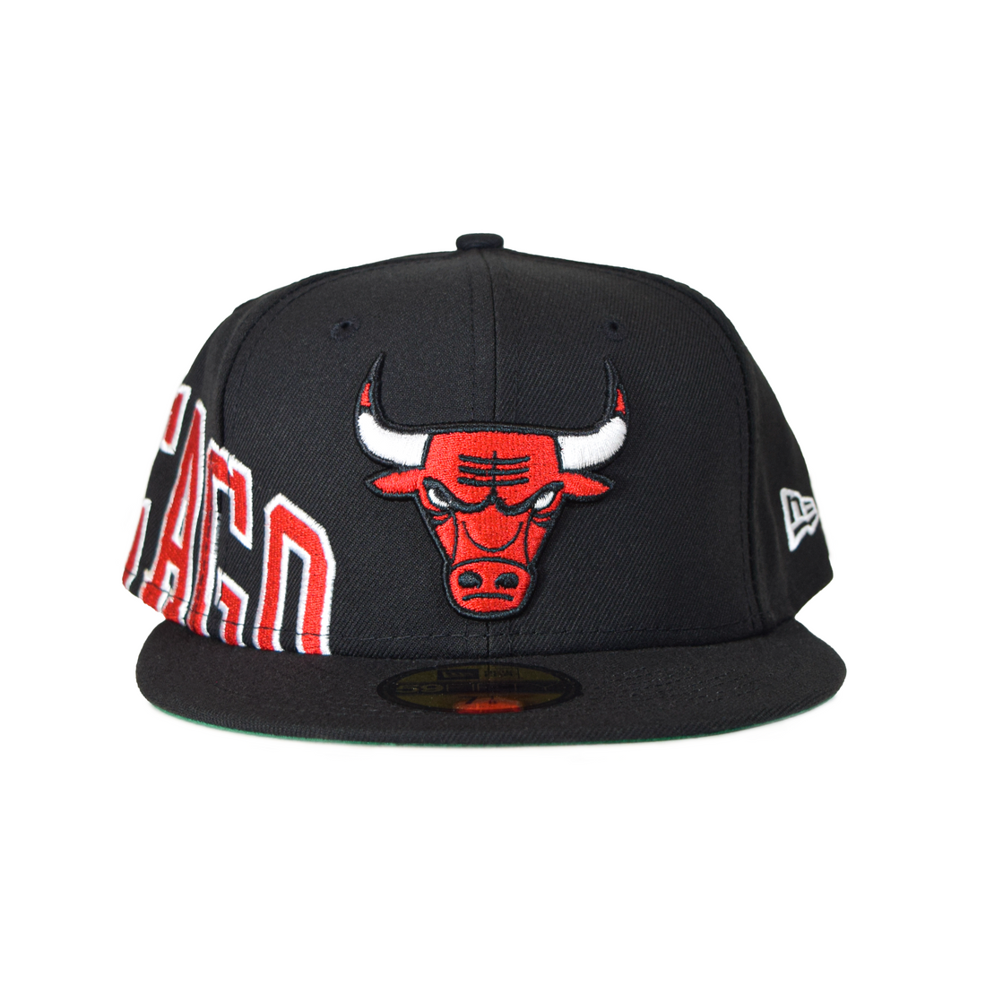 New Era Chicago Bulls "Side Split" 59Fifty Fitted - Black