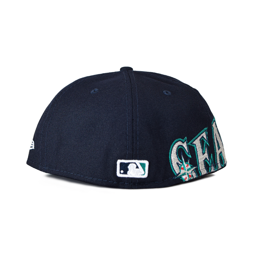 New Era Seattle Mariners "Side Split" 59Fifty Fitted - Navy