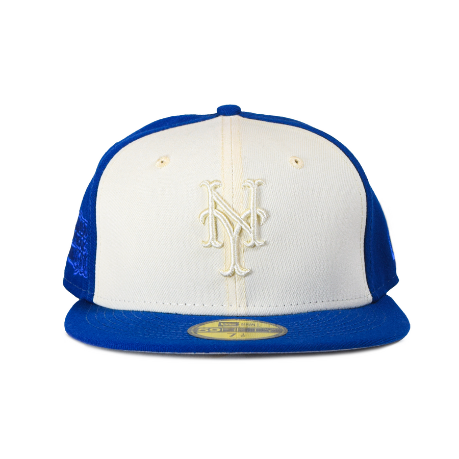 New Era New York Mets "Tonal 2Tone" 59Fifty Fitted - Cream/Blue