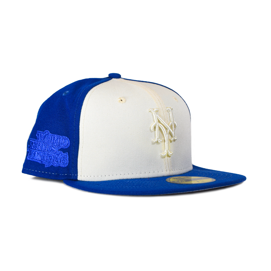 New Era New York Mets "Tonal 2Tone" 59Fifty Fitted - Cream/Blue