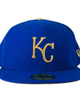 New Era Kansas City Royals 59Fifty Fitted - Blue/Gold